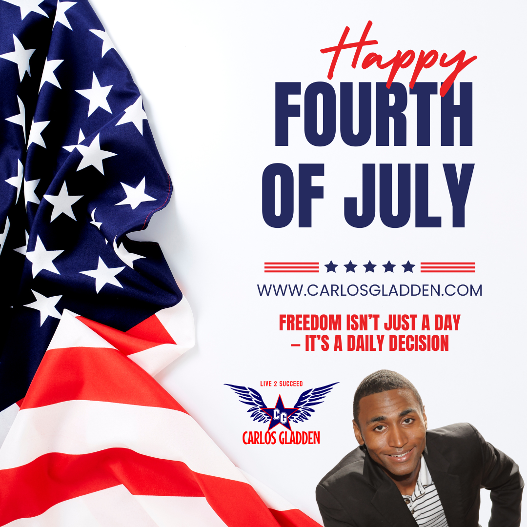 Happy 4th of July: Independence, Purpose, and the Fire Within”